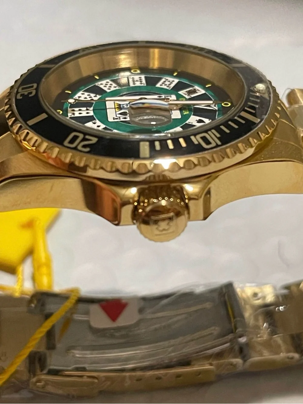 Invicta Pro Diver House of Cards Men's Watch - 40mm. Gold